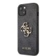 Husa Guess PU 4G Metal Logo pentru iPhone 13, Gri (Bakr, GUHCP13M4GMGGR) by www.silkase.ro
