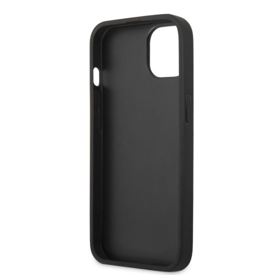 Husa Guess PU 4G Metal Logo pentru iPhone 13, Gri (Bakr, GUHCP13M4GMGGR) by www.silkase.ro
