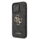 Husa Guess PU 4G Metal Logo pentru iPhone 13 Pro Max, Grey (Bakr, GUHCP13X4GMGGR) by www.silkase.ro