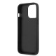 Husa Guess PU 4G Metal Logo pentru iPhone 13 Pro Max, Grey (Bakr, GUHCP13X4GMGGR) by www.silkase.ro
