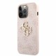 Husă Guess PU 4G Metal Logo pentru iPhone 13 Pro, Pink Husă Guess PU 4G Metal Logo pentru iPhone 13 Pro, Pink (Bakr, GUHCP13L4GMGPI) by www.silkase.ro