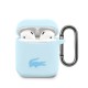 Husa Lacoste Liquid Silicone Glossy Printing Logo pentru AirPods 1/2, Albastra Husa Lacoste Liquid Silicone Glossy Printing Logo pentru AirPods 1/2, Albastra (Bakr, LCA2SLB) by www.silkase.ro