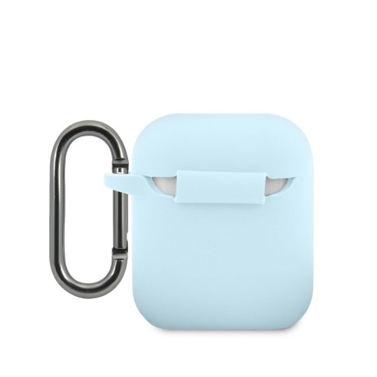 Husa Lacoste Liquid Silicone Glossy Printing Logo pentru AirPods 1/2, Albastra Husa Lacoste Liquid Silicone Glossy Printing Logo pentru AirPods 1/2, Albastra (Bakr, LCA2SLB) by www.silkase.ro
