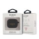 Husa Guess 4G Charm Silicone pentru AirPods 3, Neagra (Bakr, GUA3LSC4EK) by www.silkase.ro