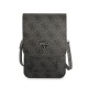 Geantă de Telefon Guess PU 4G Triangle Logo, Black (Genți și Borsete Telefon, GUWBP4TMGR) by www.silkase.ro