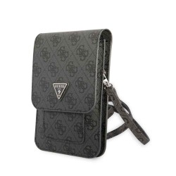 Geantă de Telefon Guess PU 4G Triangle Logo, Black