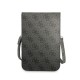 Geantă de Telefon Guess PU 4G Triangle Logo, Black (Genți și Borsete Telefon, GUWBP4TMGR) by www.silkase.ro