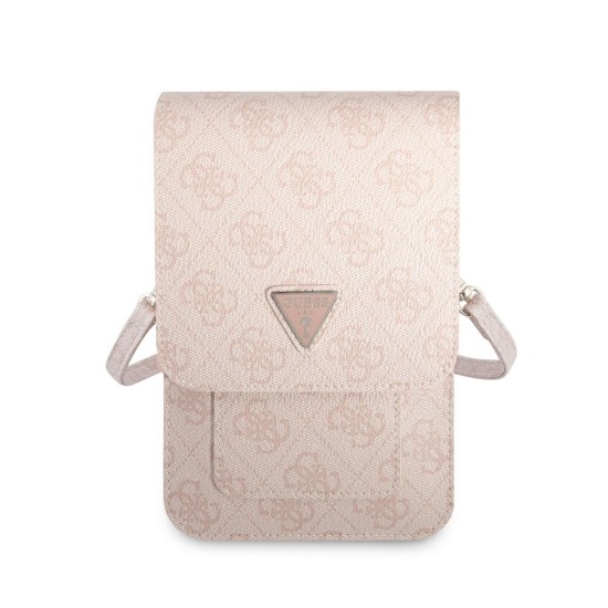 Geantă de Telefon Guess PU 4G Triangle Logo Pink Geantă de Telefon Guess PU 4G Triangle Logo Pink (Încărcătoare Wireless, GUWBP4TMPI) by www.silkase.ro