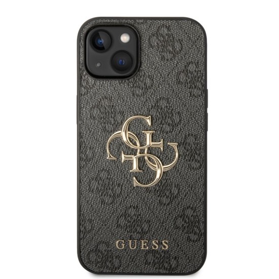 Husa Guess PU 4G Metal Logo pentru iPhone 14 Plus Grey Husa Guess PU 4G Metal Logo pentru iPhone 14 Plus Grey (Bakr, GUHCP14M4GMGGR) by www.silkase.ro