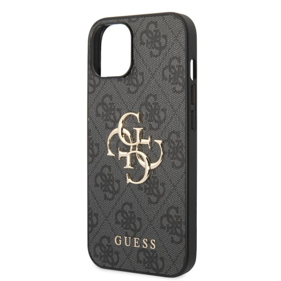Husa Guess PU 4G Metal Logo pentru iPhone 14 Plus Grey Husa Guess PU 4G Metal Logo pentru iPhone 14 Plus Grey (Bakr, GUHCP14M4GMGGR) by www.silkase.ro