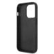 Husa Guess PU 4G Metal Logo pentru iPhone 14 Pro, Gri (Bakr, GUHCP14L4GMGGR) by www.silkase.ro