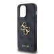Husa Guess PU 4G Metal Logo pentru iPhone 14 Pro Max, Gri (Bakr, GUHCP14X4GMGGR) by www.silkase.ro