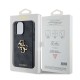 Husa Guess PU 4G Metal Logo pentru iPhone 14 Pro Max, Gri (Bakr, GUHCP14X4GMGGR) by www.silkase.ro
