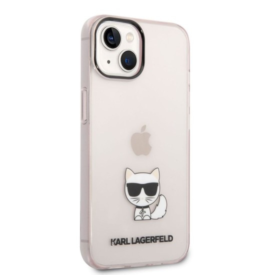 Husă de Protecție Karl Lagerfeld Choupette Logo pentru iPhone 14 Plus, Roz Husă de Protecție Karl Lagerfeld Choupette Logo pentru iPhone 14 Plus, Roz (Bakr, KLHCP14MCTTRI) by www.silkase.ro