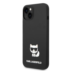 Husă de Protecție iPhone 14 Plus Karl Lagerfeld Liquid Silicone Choupette, Black