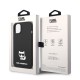 Husă de Protecție iPhone 14 Plus Karl Lagerfeld Liquid Silicone Choupette, Black (Bakr, KLHCP14MSLCTBK) by www.silkase.ro