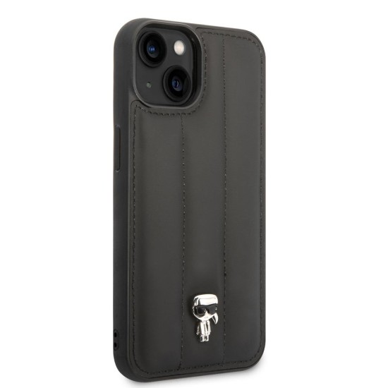 Husă de Protecție Karl Lagerfeld Quilted Puffy Ikonik Logo pentru iPhone 14 Plus, Black Husă de Protecție Karl Lagerfeld Quilted Puffy Ikonik Logo pentru iPhone 14 Plus, Black (Bakr, KLHCP14MPSQPK) by www.silkase.ro
