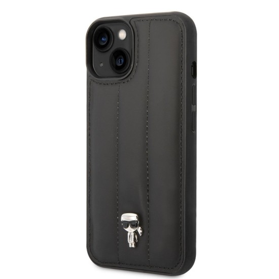 Husă de Protecție Karl Lagerfeld Quilted Puffy Ikonik Logo pentru iPhone 14 Plus, Black Husă de Protecție Karl Lagerfeld Quilted Puffy Ikonik Logo pentru iPhone 14 Plus, Black (Bakr, KLHCP14MPSQPK) by www.silkase.ro