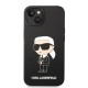 Husă Karl Lagerfeld Liquid Silicone Ikonik NFT pentru iPhone 14 Plus, Black (Bakr, KLHCP14MSNIKBCK) by www.silkase.ro