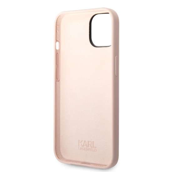 Husa Karl Lagerfeld Liquid Silicone Choupette NFT pentru iPhone 14 Plus, Roz (Bakr, KLHCP14MSNCHBCP) by www.silkase.ro