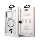 Husa Karl Lagerfeld IML Karl and Choupette MagSafe pentru iPhone 14 Pro Max, Transparenta (Bakr, KLHMP14XHNKCIT) by www.silkase.ro