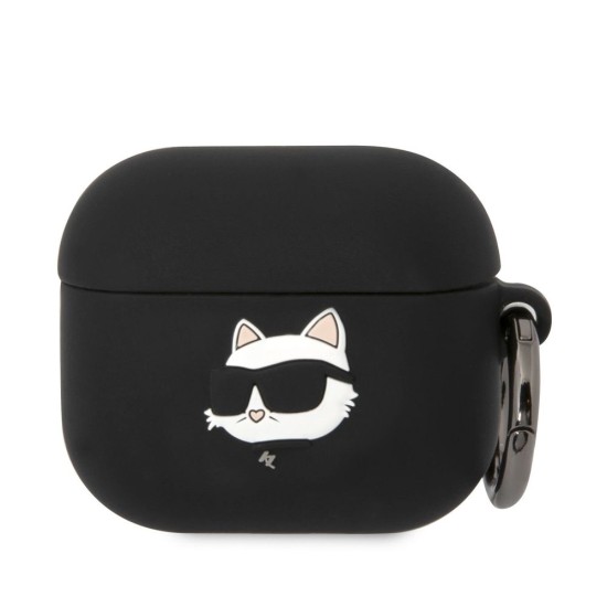 Husa Karl Lagerfeld 3D Logo NFT Choupette Head Silicon pentru AirPods 3, Neagra Husa Karl Lagerfeld 3D Logo NFT Choupette Head Silicon pentru AirPods 3, Neagra (Bakr, KLA3RUNCHK) by www.silkase.ro