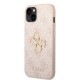 Husă Guess PU 4G Metal Logo pentru iPhone 14, Roz - Design Premium Husă Guess PU 4G Metal Logo pentru iPhone 14, Roz - Design Premium (Bakr, GUHCP14S4GMGPI) by www.silkase.ro