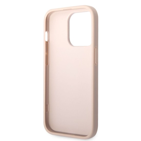 Husă Guess PU 4G Metal Logo pentru iPhone 14 Pro Max, Roz Husă Guess PU 4G Metal Logo pentru iPhone 14 Pro Max, Roz (Bakr, GUHCP14X4GMGPI) by www.silkase.ro