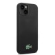 Husa Lacoste Liquid Silicone Croc Logo MagSafe pentru iPhone 13/14/15, Neagra (Bakr, LCHMP14SSLOK) by www.silkase.ro