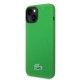 Husa Lacoste Liquid Silicone Croc Logo MagSafe pentru iPhone 13/14/15, Verde (Bakr, LCHMP14SSLON) by www.silkase.ro