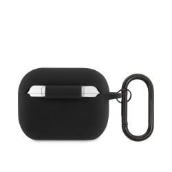 Husa Lacoste Liquid Silicone Croc Logo pentru AirPods Pro - Black