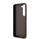 Husă Guess PU 4G Metal Logo pentru Samsung Galaxy S23, Brown (Bakr, GUHCS23S4GMGBR) by www.silkase.ro