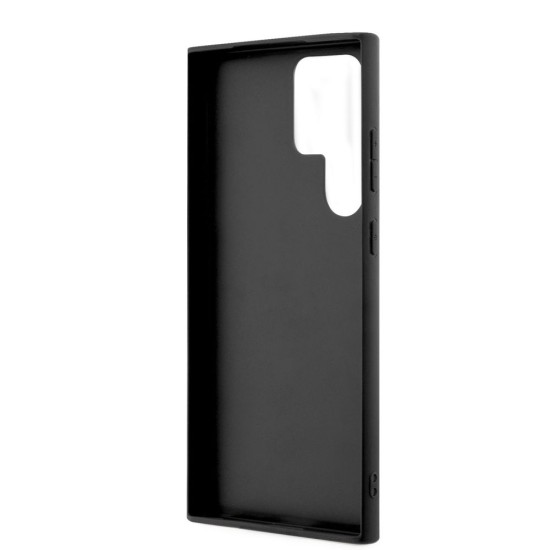 Husa Guess PU 4G Metal Logo pentru Samsung Galaxy S23 Ultra, Maro (Bakr, GUHCS23L4GMGBR) by www.silkase.ro