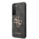 Husa Guess PU 4G Metal Logo pentru Samsung Galaxy S23, Gri (Bakr, GUHCS23S4GMGGR) by www.silkase.ro