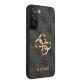 Husa Guess PU 4G Metal Logo pentru Samsung Galaxy S23, Gri (Bakr, GUHCS23S4GMGGR) by www.silkase.ro