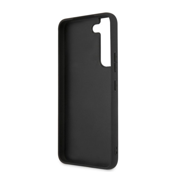 Husa Guess PU 4G Metal Logo pentru Samsung Galaxy S23, Gri (Bakr, GUHCS23S4GMGGR) by www.silkase.ro
