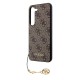 Husa Guess 4G Charm pentru Samsung Galaxy S23, Maro (Bakr, GUHCS23SGF4GBR) by www.silkase.ro