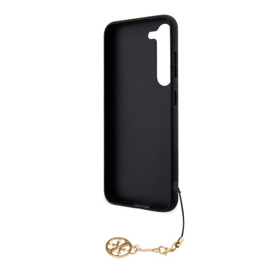 Husa Guess 4G Charm pentru Samsung Galaxy S23, Maro (Bakr, GUHCS23SGF4GBR) by www.silkase.ro