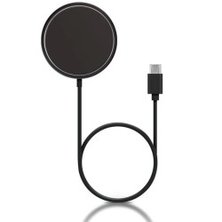 Încărcător Wireless Magnetic BMW M Edition, 15W, Negru