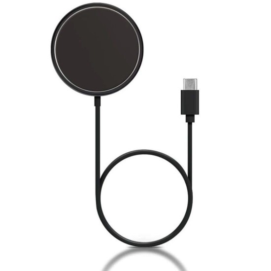Încărcător Wireless Magnetic BMW M Edition, 15W, Negru (Genți și Borsete Telefon, BMCBMSPLK) by www.silkase.ro