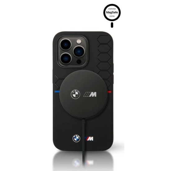 Încărcător Wireless Magnetic BMW M Edition, 15W, Negru (Genți și Borsete Telefon, BMCBMSPLK) by www.silkase.ro