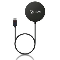 Încărcător Wireless Magnetic BMW M Edition, 15W, Negru