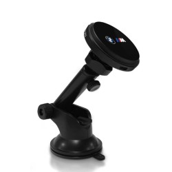 Suport Auto Magnetic BMW M Edition cu Încărcare Wireless 15W, Negru
