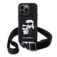 Husa Crossbody Karl Lagerfeld Saffiano Karl and Choupette pentru iPhone 14 Pro, Neagra Husa Crossbody Karl Lagerfeld Saffiano Karl and Choupette pentru iPhone 14 Pro, Neagra (Bakr, KLHCP14LCSAKCPMK) by www.silkase.ro