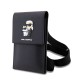 Geantă de Umăr / Portofel Telefon Karl Lagerfeld Saffiano Metal Logo NFT, Neagra Geantă de Umăr / Portofel Telefon Karl Lagerfeld Saffiano Metal Logo NFT, Neagra (Bakr, KLWBSAKCPMK) by www.silkase.ro