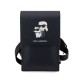 Geantă de Umăr / Portofel Telefon Karl Lagerfeld Saffiano Metal Logo NFT, Neagra Geantă de Umăr / Portofel Telefon Karl Lagerfeld Saffiano Metal Logo NFT, Neagra (Bakr, KLWBSAKCPMK) by www.silkase.ro
