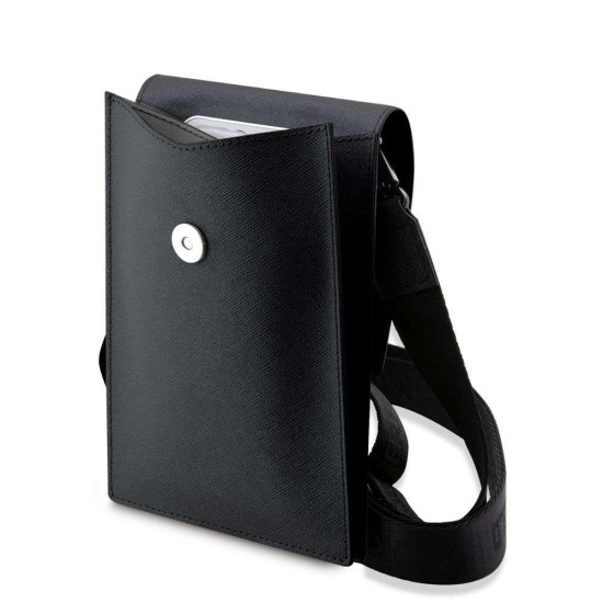 Geantă de Umăr / Portofel Telefon Karl Lagerfeld Saffiano Metal Logo NFT, Neagra Geantă de Umăr / Portofel Telefon Karl Lagerfeld Saffiano Metal Logo NFT, Neagra (Bakr, KLWBSAKCPMK) by www.silkase.ro