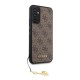 Husa Guess 4G Charm pentru Samsung Galaxy A34 5G, Maro Husa Guess 4G Charm pentru Samsung Galaxy A34 5G, Maro (Bakr, GUHCSA34GF4GBR) by www.silkase.ro