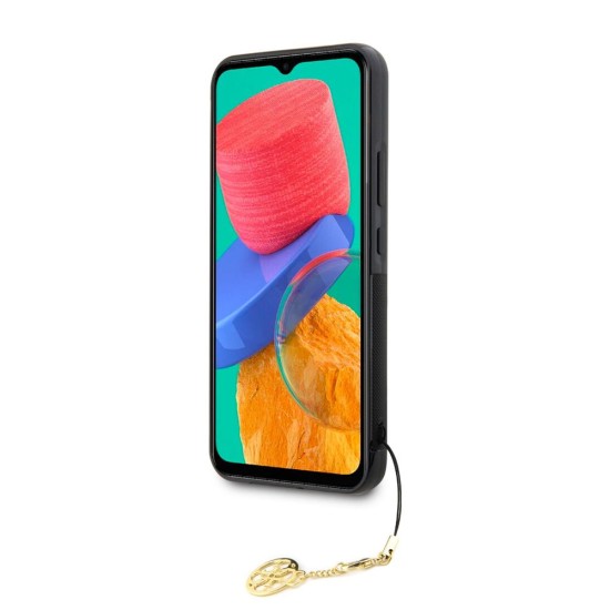 Husa Guess 4G Charm pentru Samsung Galaxy A34 5G, Maro Husa Guess 4G Charm pentru Samsung Galaxy A34 5G, Maro (Bakr, GUHCSA34GF4GBR) by www.silkase.ro