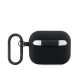 Husa Lacoste Liquid Silicone Croc Logo pentru AirPods Pro 2, Black (Bakr, LCAP2SLOK) by www.silkase.ro